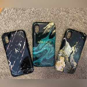 IPhone XS phone cases and screen protector